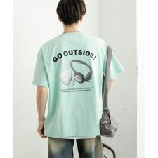 DEVICE ショートスリーブプリント Tシャツ B