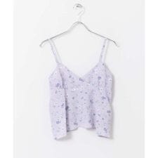 フラワープリントキャミソール