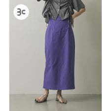 『WEB/一部店舗限定サイズ』ストレッチサスツキハイウエストスカート