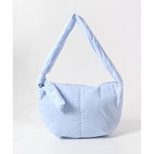 ストライプビッグショルダーバッグ