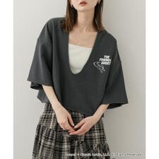 『別注』Casper×SENSE OF PLACE/スキッパートップ