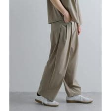Uiscel　4WAYストレッチ2タックワイドパンツ