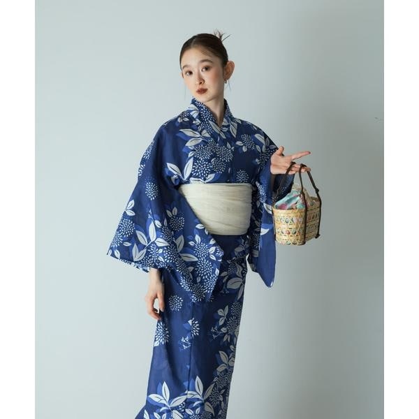 ★ 新品 未使用 ★ 日本製 高級 ブランド 浴衣 KIMONOMACHI （Prices down2）浴衣 レディース 単品 「レトロ