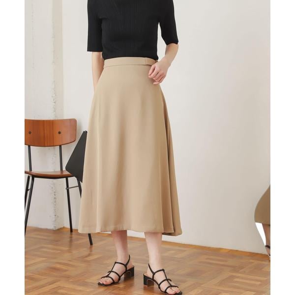 CFCL フレアロングスカート ベージュと黒 CFCL フレアロングスカート ベージュと黒 フレアロングスカート