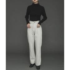 センスオブプレイスバイアーバンリサーチ(SENSE OF PLACE)のフェードカラースリットフレアカラーパンツ