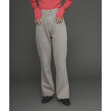 センスオブプレイスバイアーバンリサーチ(SENSE OF PLACE)のフェードカラースリットフレアカラーパンツ