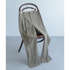 『セットアップ対応』 『イージーケア』タックセンタープレスストレート