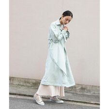 ボリュームスリーブトレンチコート