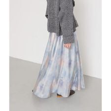 センスオブプレイスバイアーバンリサーチ(SENSE OF PLACE)のボカシプリントロングスカート