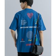 ロゴグラフィックTシャツ(5分袖) A