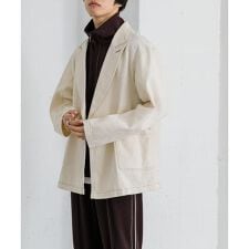 カツラギステッチアウトルーズジャケット