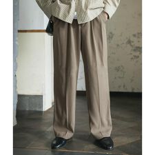 ダブルタックワイドスラックス