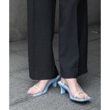 ワイドスクエアストラップサンダル