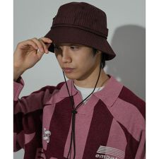 ストライプサファリハット