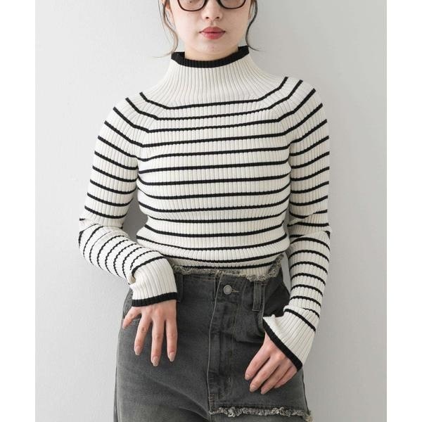 ストレッチリブハイネックセーター | センスオブプレイスバイアーバン