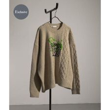 『別注』SHUHEI KOKI×SENSE OF PLACE　プリントニット