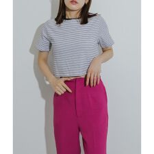 クロップドTシャツ(半袖)