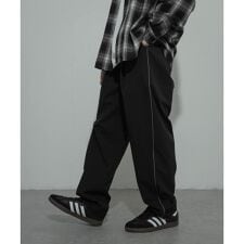 『セットアップ対応』パイピングトラックパンツ