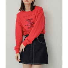 グラフィックロングTシャツ