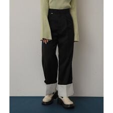 ワイドターンバックパンツ