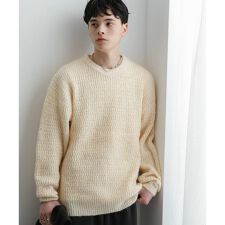 『ユニセックス』ローゲージカラーニット