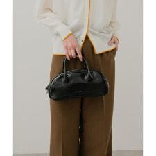 ラウンドスクエアボストンバッグ