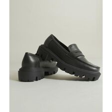 センスオブプレイスバイアーバンリサーチ(SENSE OF PLACE)のトラックソールコインローファー