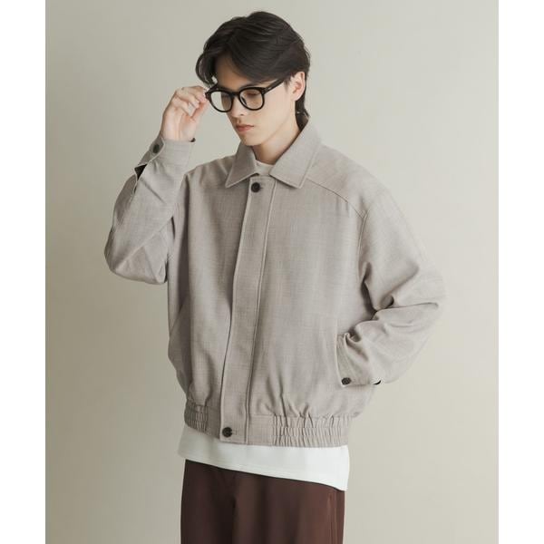 メランジバルーンジップブルゾン | センスオブプレイスバイアーバン