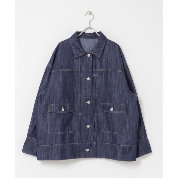 WEB限定】カットオフペプラムデニムジャケット | アダムエロペ