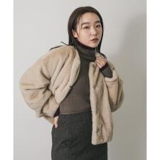 センスオブプレイスバイアーバンリサーチ(SENSE OF PLACE)の『一部WEB限定カラー』『毛玉防止』ストレッチリブハイネックセーター