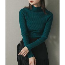 センスオブプレイスバイアーバンリサーチ(SENSE OF PLACE)の『一部WEB限定カラー』『毛玉防止』ストレッチリブハイネックセーター