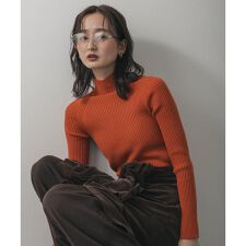 センスオブプレイスバイアーバンリサーチ(SENSE OF PLACE)の『一部WEB限定カラー』『毛玉防止』ストレッチリブハイネックセーター