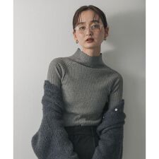 センスオブプレイスバイアーバンリサーチ(SENSE OF PLACE)の『一部WEB限定カラー』『毛玉防止』ストレッチリブハイネックセーター