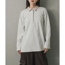 センスオブプレイスバイアーバンリサーチ(SENSE OF PLACE)のポロシャツルーズカットトップ