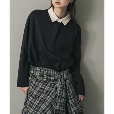 センスオブプレイスバイアーバンリサーチ(SENSE OF PLACE)のポロシャツルーズカットトップ