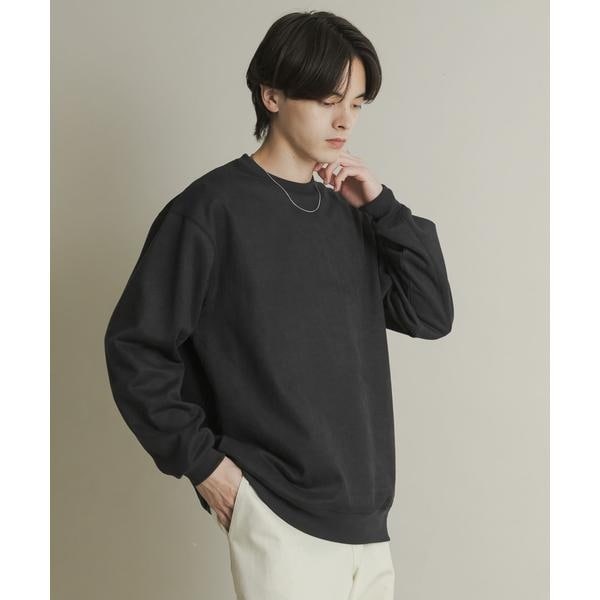 フェイクスエードクルーネックスウェット | センスオブプレイスバイ