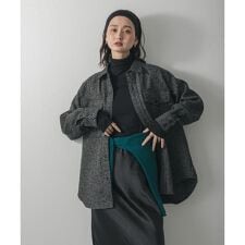 センスオブプレイスバイアーバンリサーチ(SENSE OF PLACE)のウールライクオーバーシャツ