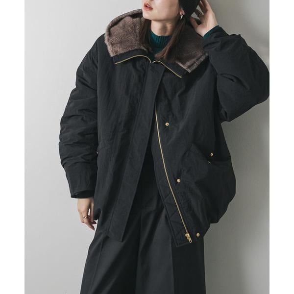 スタンドフェイクファーブルゾン | ティーケー タケオキクチ（レディス