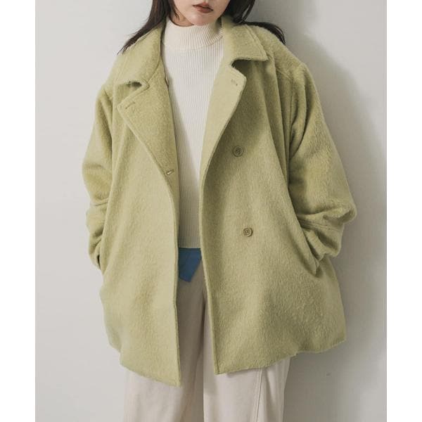 マルチカラーシャギーコート | センスオブプレイスバイアーバン