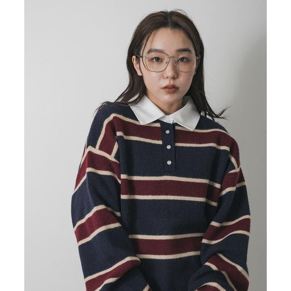 WEB/一部店舗限定カラー』アルパカタッチブロードエリラガーシャツ