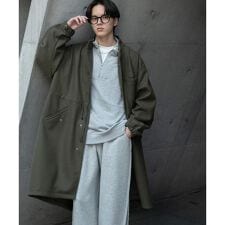 センスオブプレイスバイアーバンリサーチ(SENSE OF PLACE)の『UR TECH』 カットメルトンモッズコート