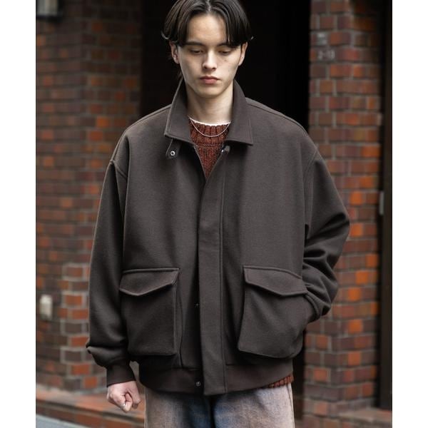 UR TECH』カットメルトンブルゾン | センスオブプレイスバイアーバン