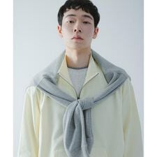 『洗濯可/撥水/防花粉』SKINProofハーフジップスウェット