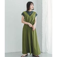 ストレッチジャンパースカート