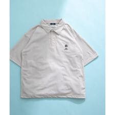 アイテムズ アーバンリサーチ(ITEMS URBAN RESEARCH)のTeddy Bear ワンポイント刺繍ポロシャツ