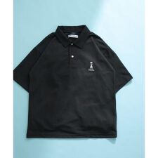 アイテムズ アーバンリサーチ(ITEMS URBAN RESEARCH)のTeddy Bear ワンポイント刺繍ポロシャツ