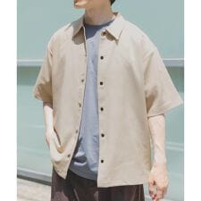 2wayストレッチスナップ半袖シャツ