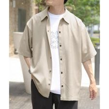 2wayストレッチスナップ半袖シャツ