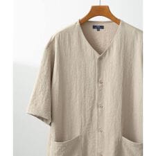 F.S. Vネック半袖シャツ