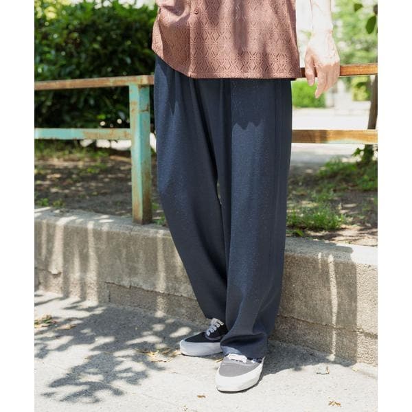 Iridescent Wide Trousers | アイテムズ アーバンリサーチ(ITEMS URBAN
